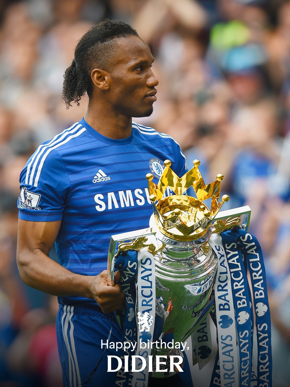 Today is Didier Drogba's birthday.